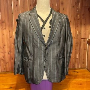 Mens Grey sport coat S/35R